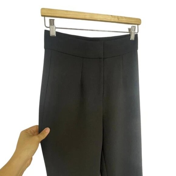 Alexis Lofton Black Pants XS High-Rise Straight-Leg NWOT - Picture 4 of 6